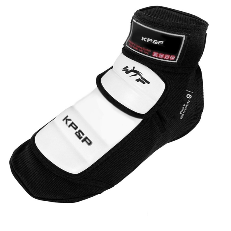 KP&P Electronic Foot Socks White/ Black Pair British Student